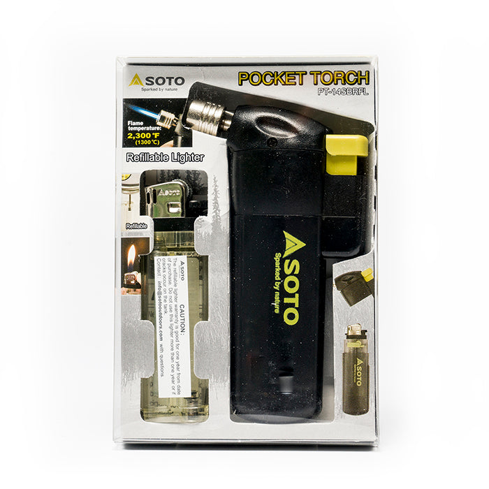Soto pocket torch in case