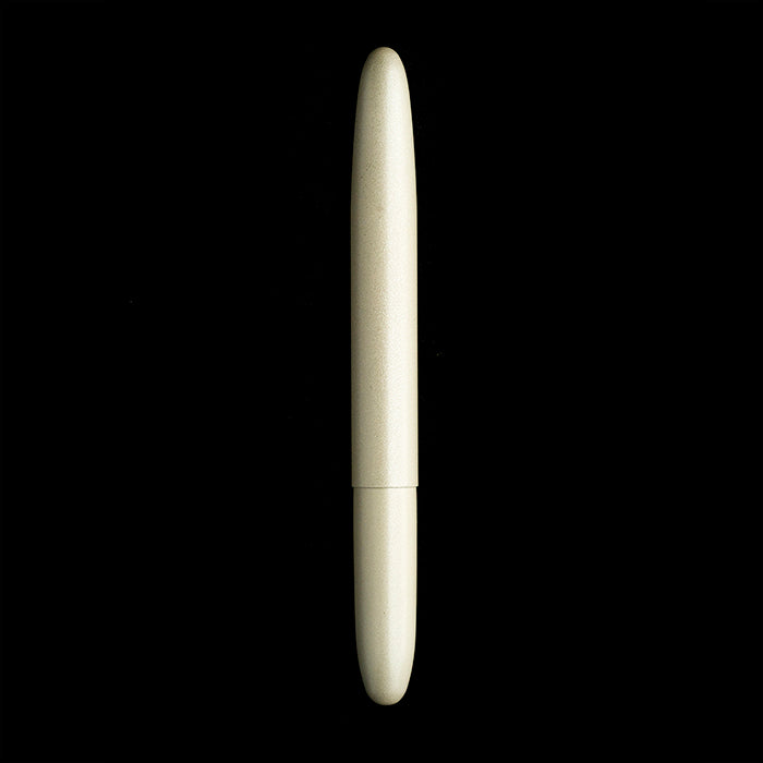 Pearl white Fisher space pen closed