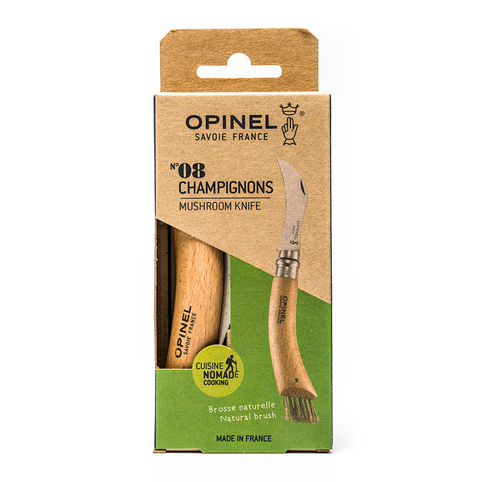 Opinel mushroom hunting knife box front