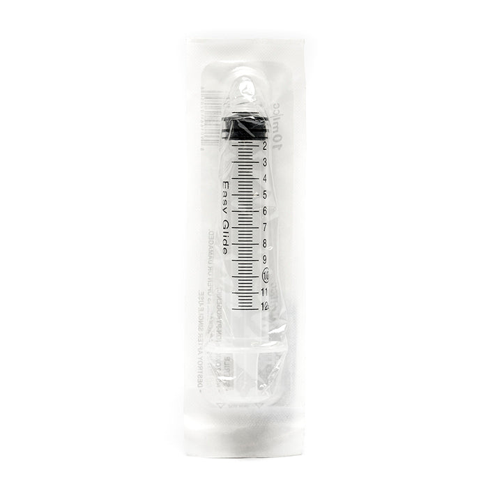 12 mL luer lock syringe sterile packaged