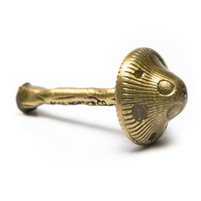Brass mushroom key holder