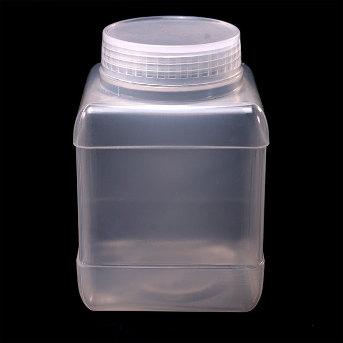 Square polypropylene bottle