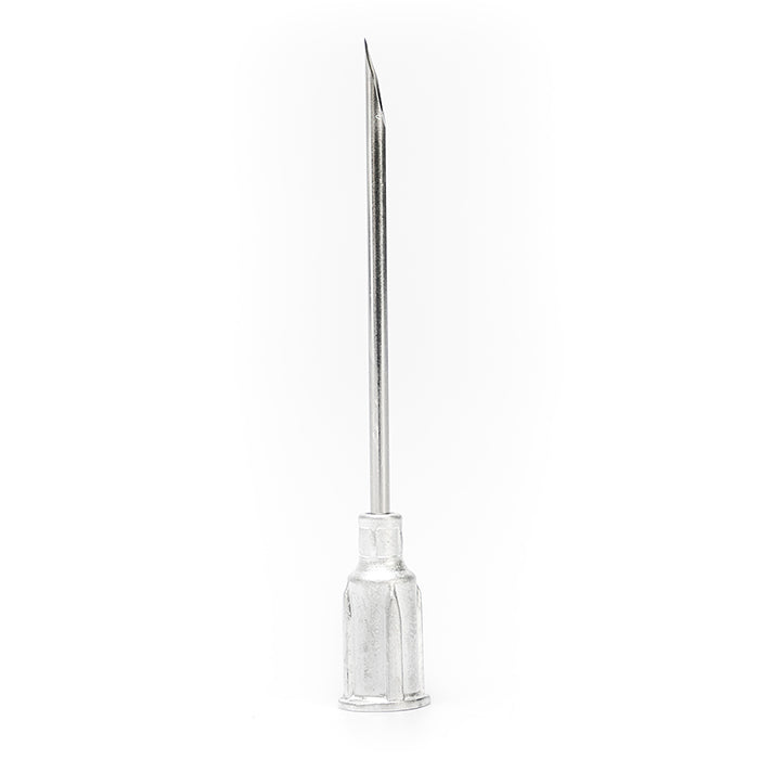 1.5 inch aluminum luer lock syringe needle