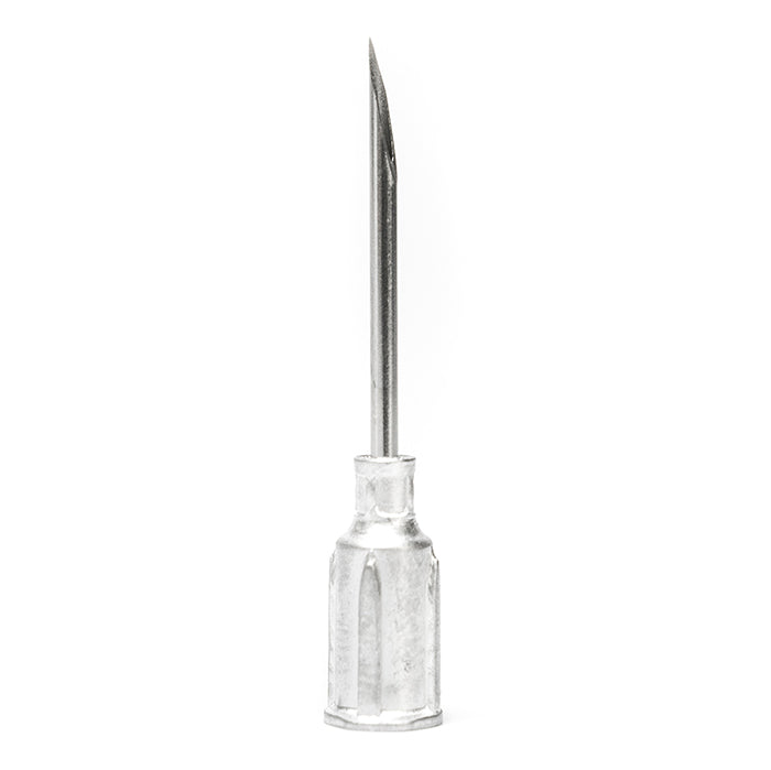 1 inch aluminum luer lock syringe needle